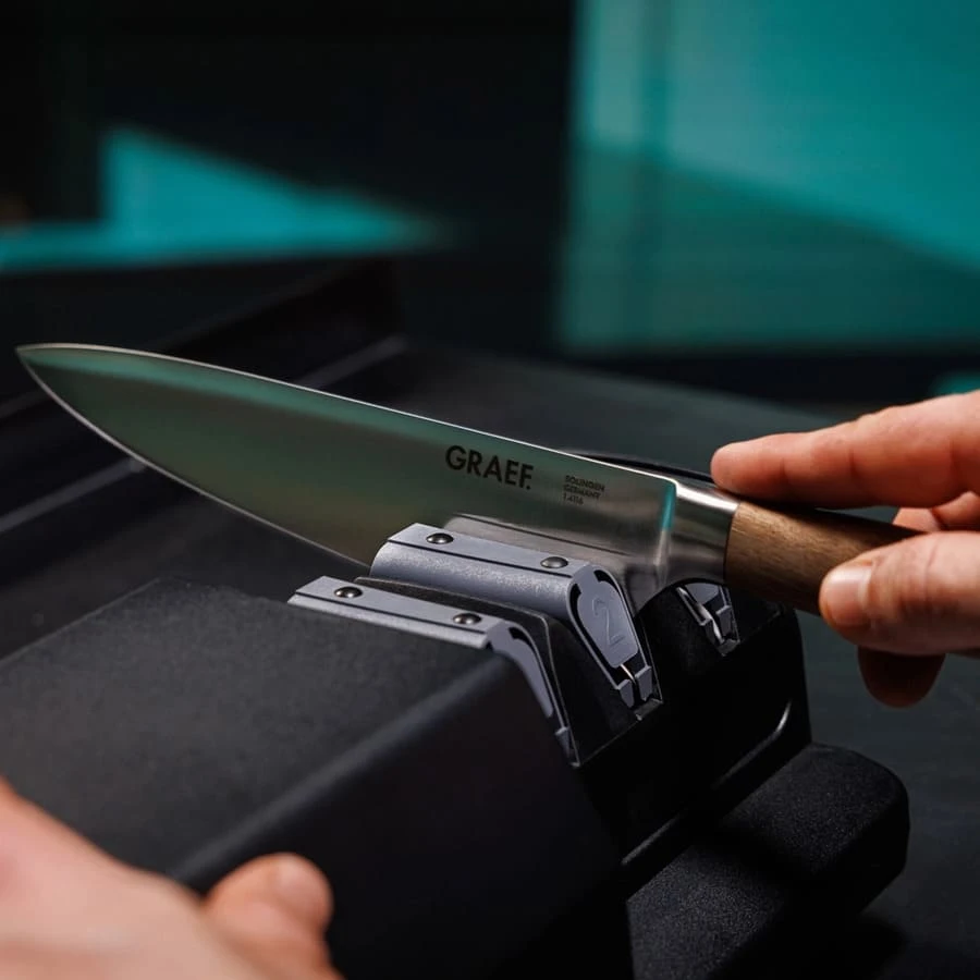 Graef SG2000EU Elektrischer Messerschärfer Schwarz GRSG2000EU by Graef color Svart
