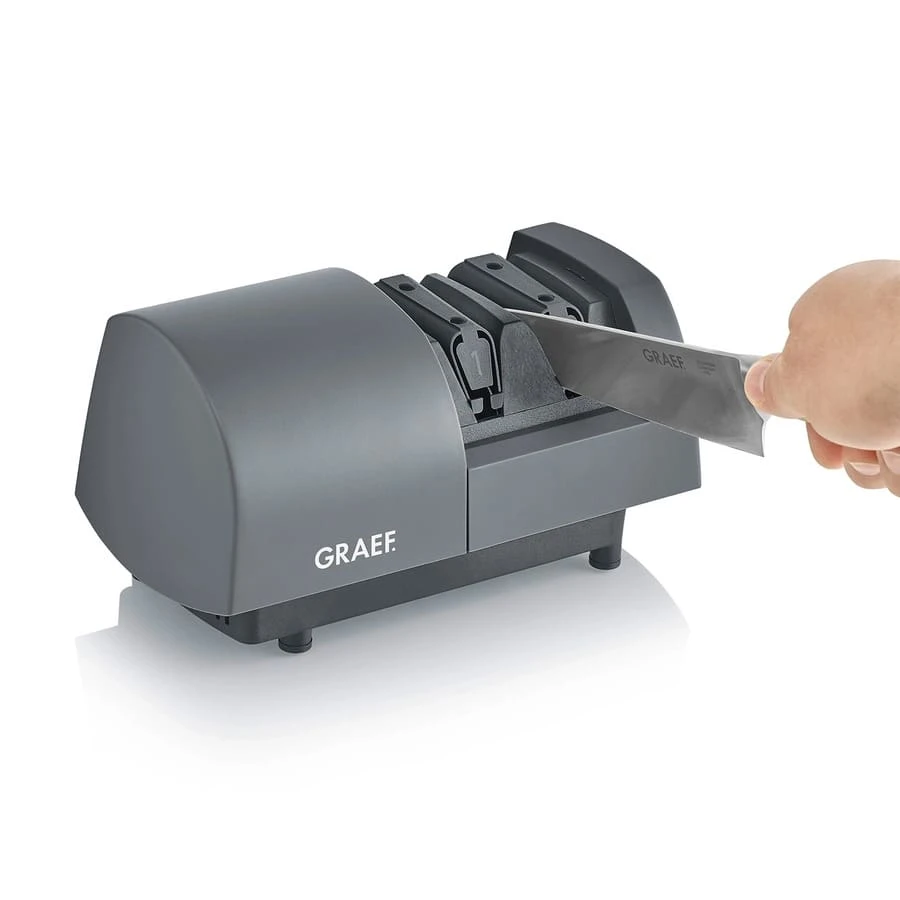 Graef SG520EU Elektrischer Messerschärfer Grau GRSG520EU by Graef color Svart