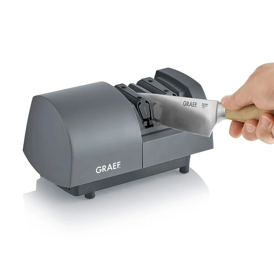 Graef SG520EU Elektrischer Messerschärfer Grau GRSG520EU by Graef color Svart
