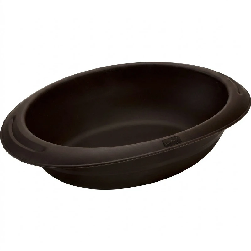 Lurch FlexiForm Backform Oval Braun Silikon 18x24cm LU85034 by LURch color Svart