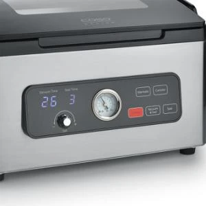 Caso VacuChef 700 Kammervakuumierer Edelstahl CS1421 by CASO color Svart