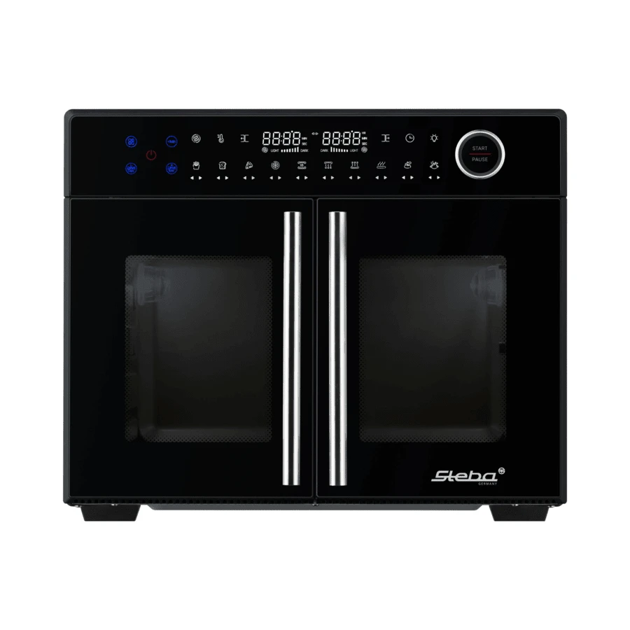 Steba Tri-Zone Heißluftfritteuse 24 L Schwarz STAF24TRIZONE by Steba color Svart