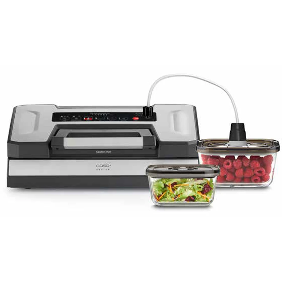 Caso VRH 800 Advanced Pro Vakuumierer Edelstahl CS1529 by CASO color Svart
