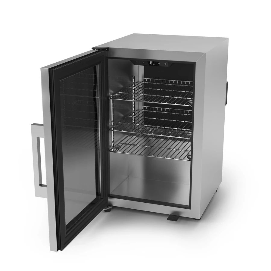 Caso BBQ Deluxe S-L Smart Flaschenkühlschrank Edelstahl CS708 by CASO color Svart
