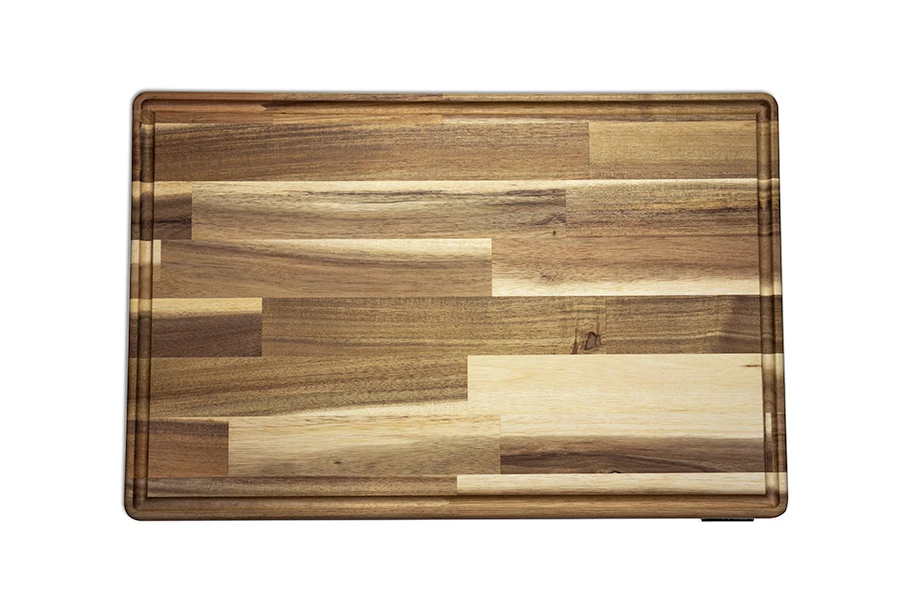 Grand Gourmet Schneidebrett aus Haselnussholz 59x39x3 cm GGCB30XXL by Grand Gourmet color Svart
