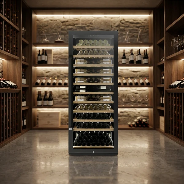 Caso WineSafe 300 Smart Weinkühlschrank Schwarz 805x800x2045mm CS664 by CASO color Svart
