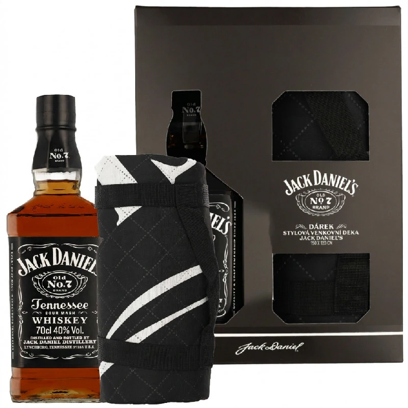 Jack Daniel's Whiskey inkl. Decke 70cl L-61-641-00  color Svart