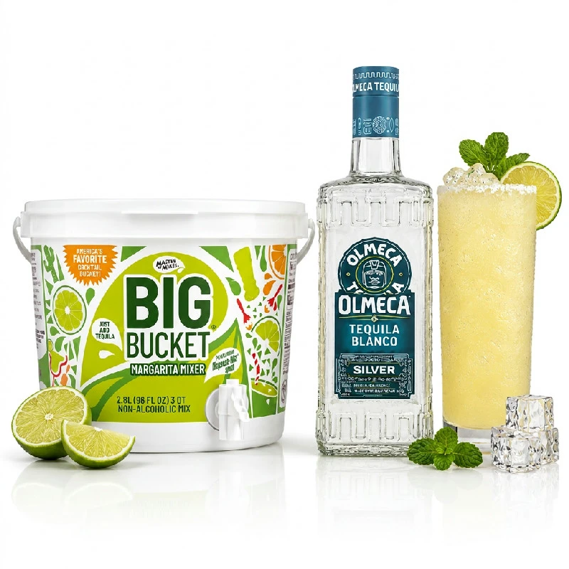 Big Bucket Margarita – Cocktail-Set Bundle179  color Svart