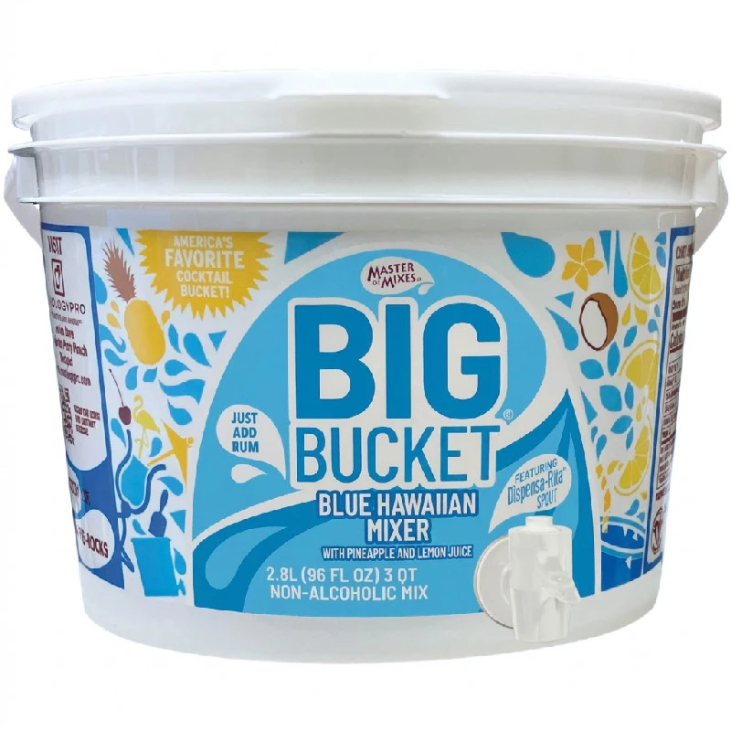 Master of Mixes Big Bucket Blue Hawaiian 2,8 L 19056MOM  color Svart