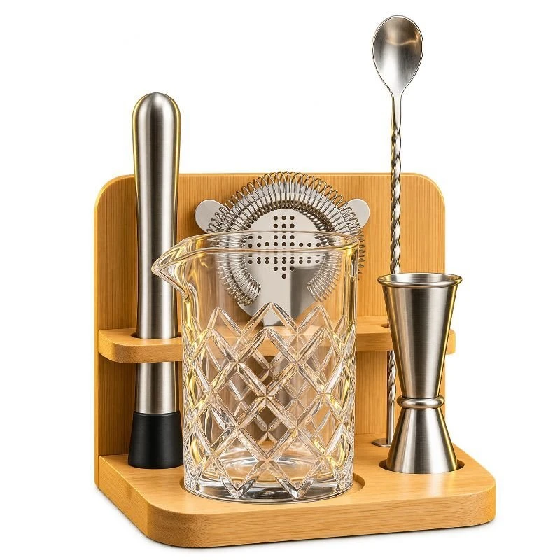 Premium Cocktailgläser-Set – bleifreies Kristallglas mit CG-TJ61  color Svart