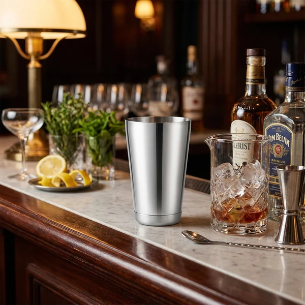 Boston Shaker Top Tin Edelstahl 53 cl CSB023S  color Svart