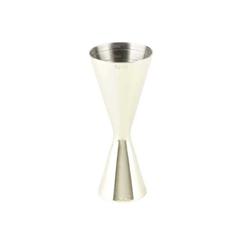 Jigger 25/50 ml Gold JG0068G  color Svart