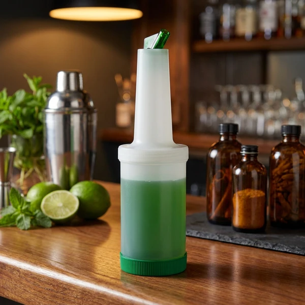 Store & Pour Flasche Grün 0,95L PQG0002  color Svart
