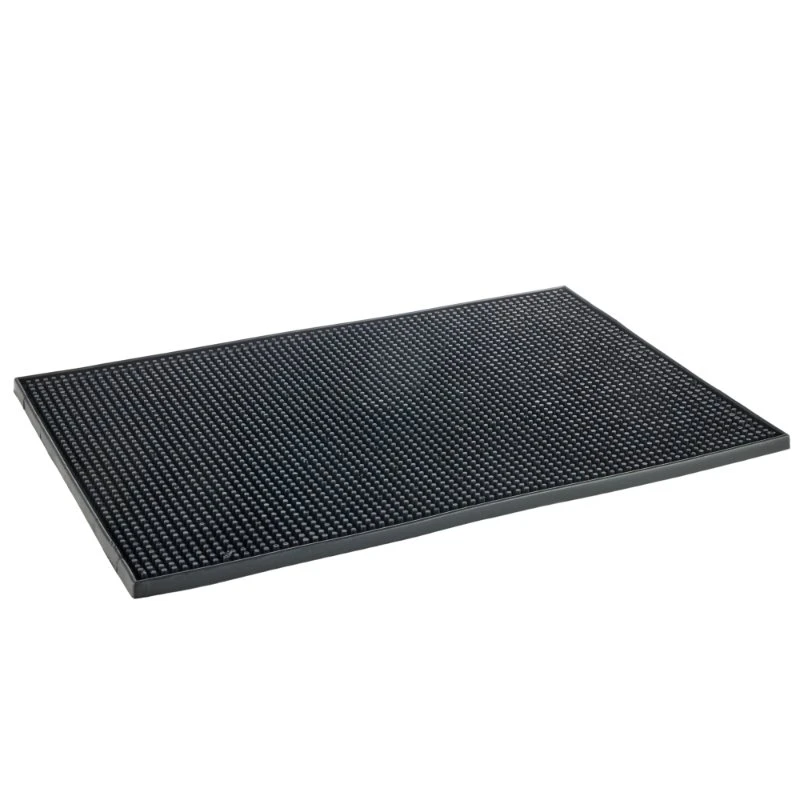 Barmatte Schwarz 45x30 cm BM00012  color Svart