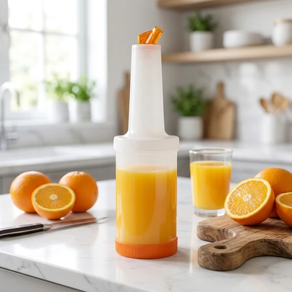 Saftflasche Orange 1L PQO0001  color Svart