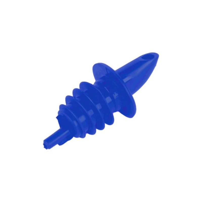 Blaue Kunststoff-Flaschenausgießer 10er-Pack PPBU001  color Svart