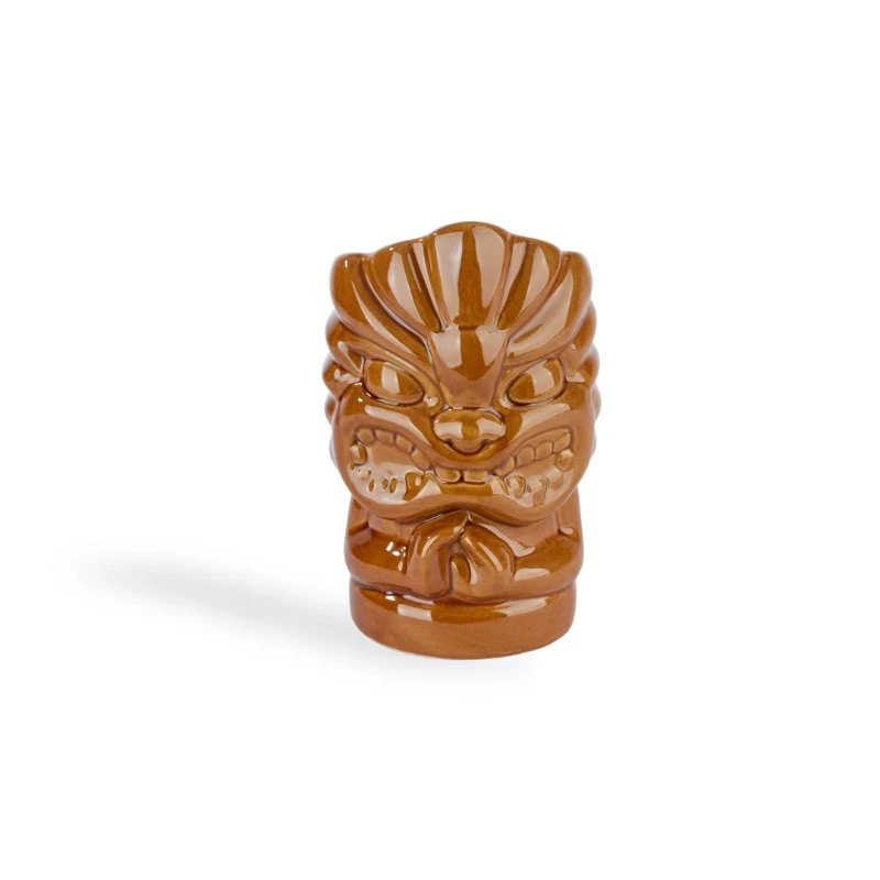 Tiki Becher Shaka Keramik Natur 660ml TK10013  color Svart