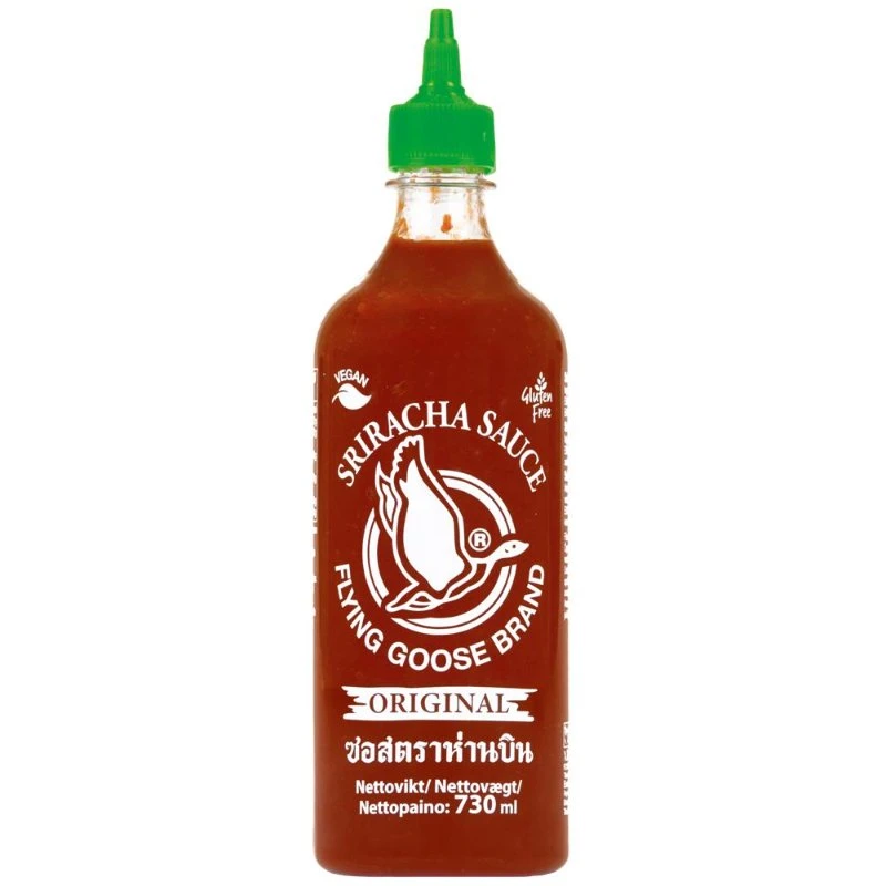 Flying Goose Sriracha Chilisauce 73 CL 382219  color Svart