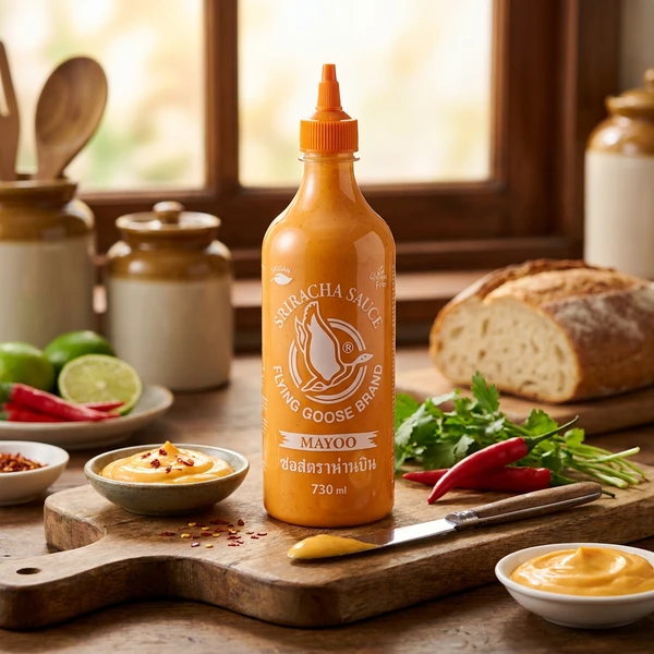 Flying Goose Sriracha Mayonnaise 73 CL 357172  color Svart
