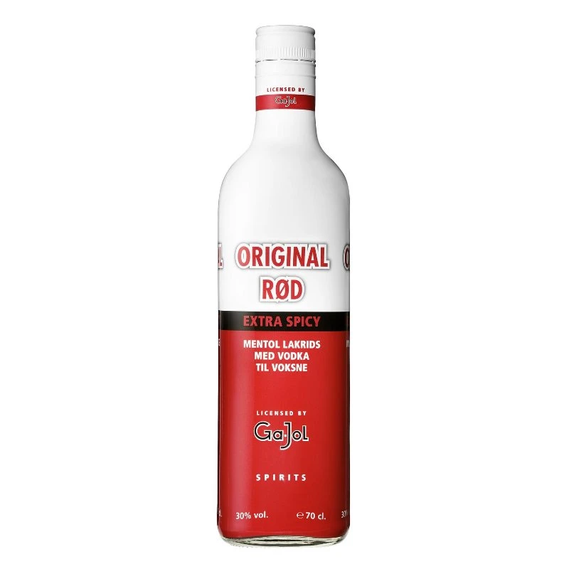 Ga-Jol Original Rød / Mentol Lakrids Spicy 30% 64028  color Svart