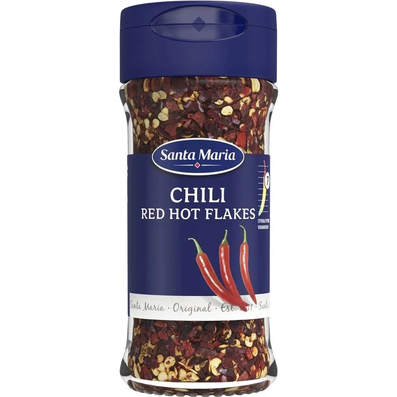 Chilipfeffer Red Hot Flocken 291402 by SANTA M color Svart