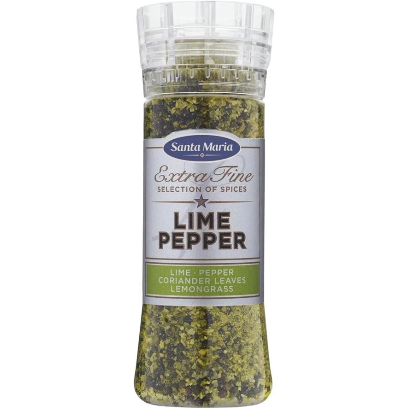 Gewürzmühle Limette/Pfeffer 96469 by SANTA M color Svart