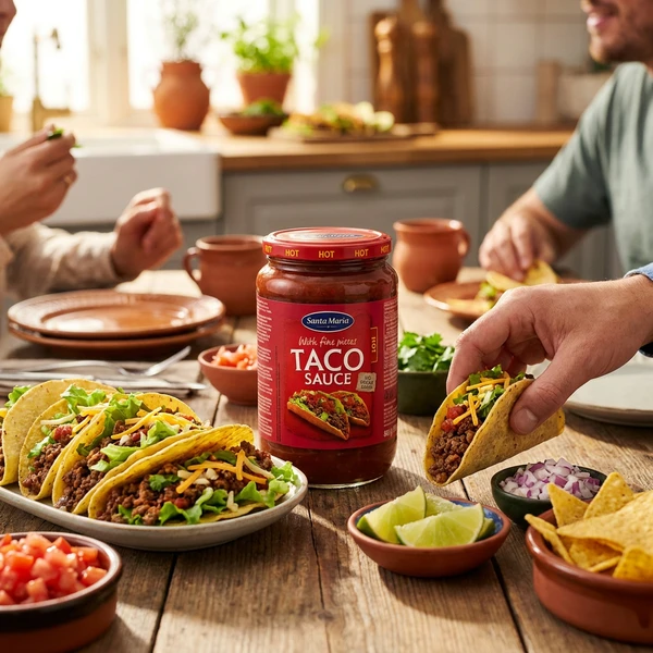 Tacosauce Hot 257053 by SANTA M color Svart