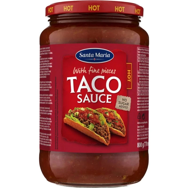Tacosauce Hot 257053 by SANTA M color Svart