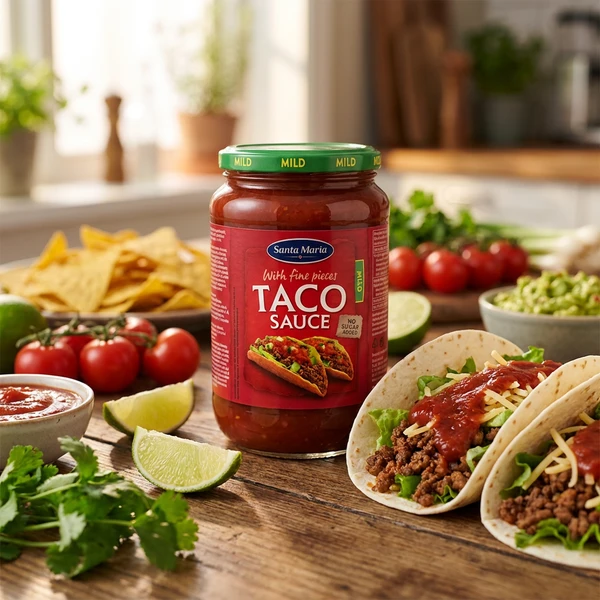 Tacosauce Mild 257052 by SANTA M color Svart