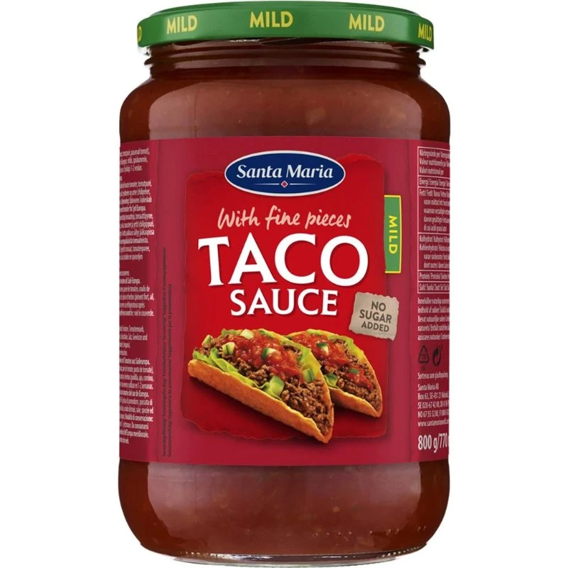 Tacosauce Mild 257052 by SANTA M color Svart