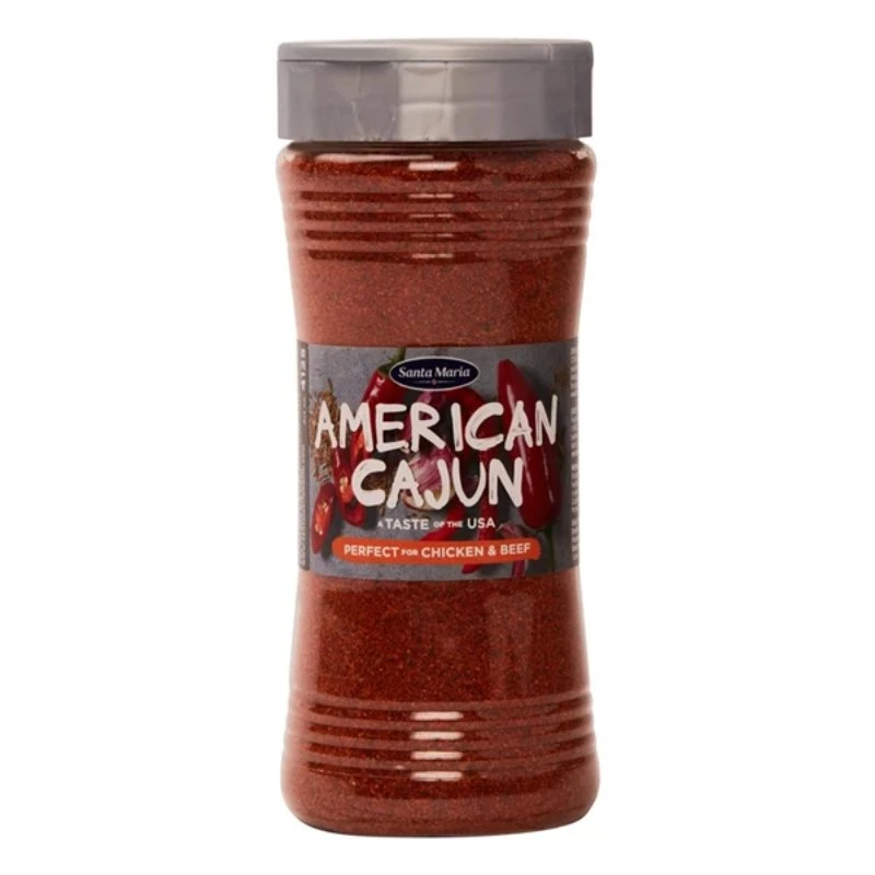 Gewürzmischung Cajun American 190 g 240743 by SANTA M color Svart