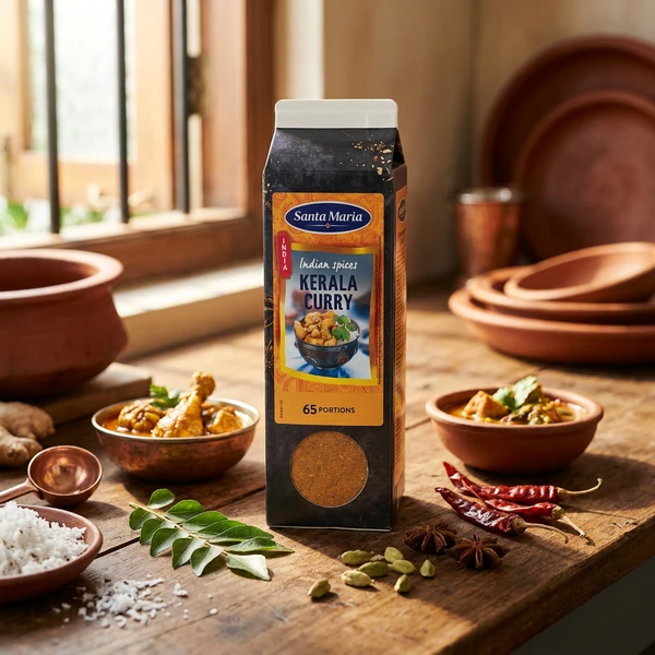 Gewürzmischung Curry Kerala 269033 by SANTA M color Svart