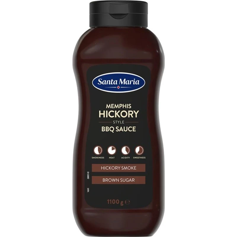 Barbecuesauce Memphis Hickory 380593 by SANTA M color Svart