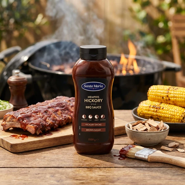 Barbecuesauce Memphis Hickory 380593 by SANTA M color Svart