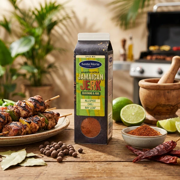 Jamaican Jerk Season Gewürzmischung 510 g 268872 by SANTA M color Svart