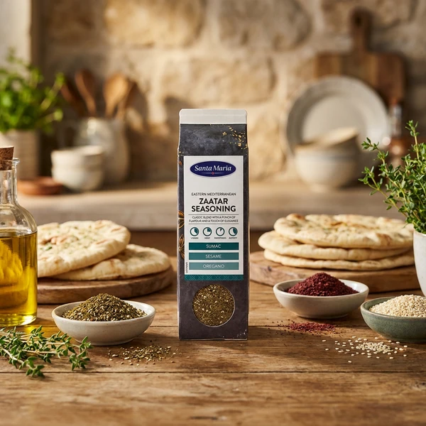 Zaatar Seasoning Gewürzmischung 375995 by SANTA M color Svart