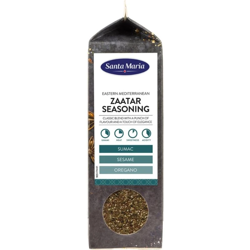 Zaatar Seasoning Gewürzmischung 375995 by SANTA M color Svart