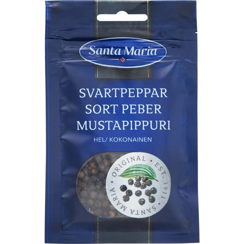 SANTA M Schwarzer Pfeffer ganz 22g 270052 by SANTA M color Svart
