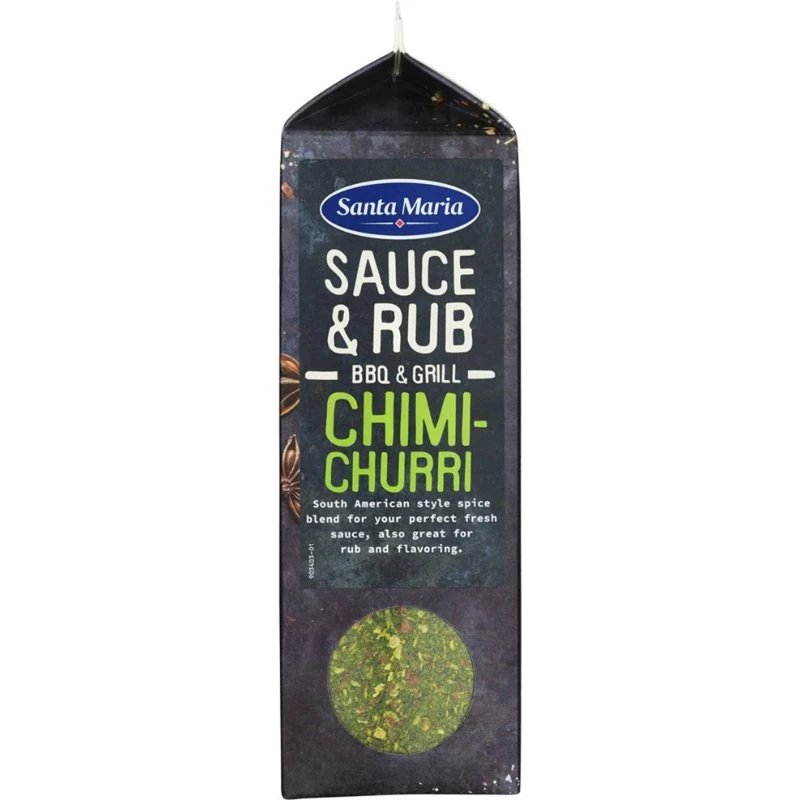 Barbecuesauce / RubMix Chimichurri 291771 by SANTA M color Svart