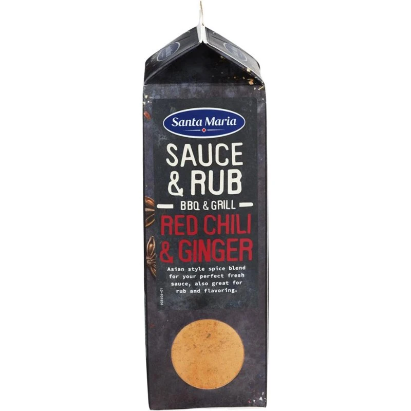 Santa Maria Red Chili & Ginger BBQ Rub 359906 by SANTA M color Svart