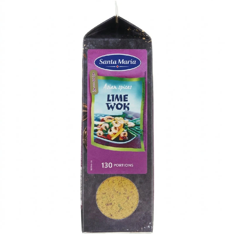 Gewürzmischung Lime Wok 269031 by SANTA M color Svart