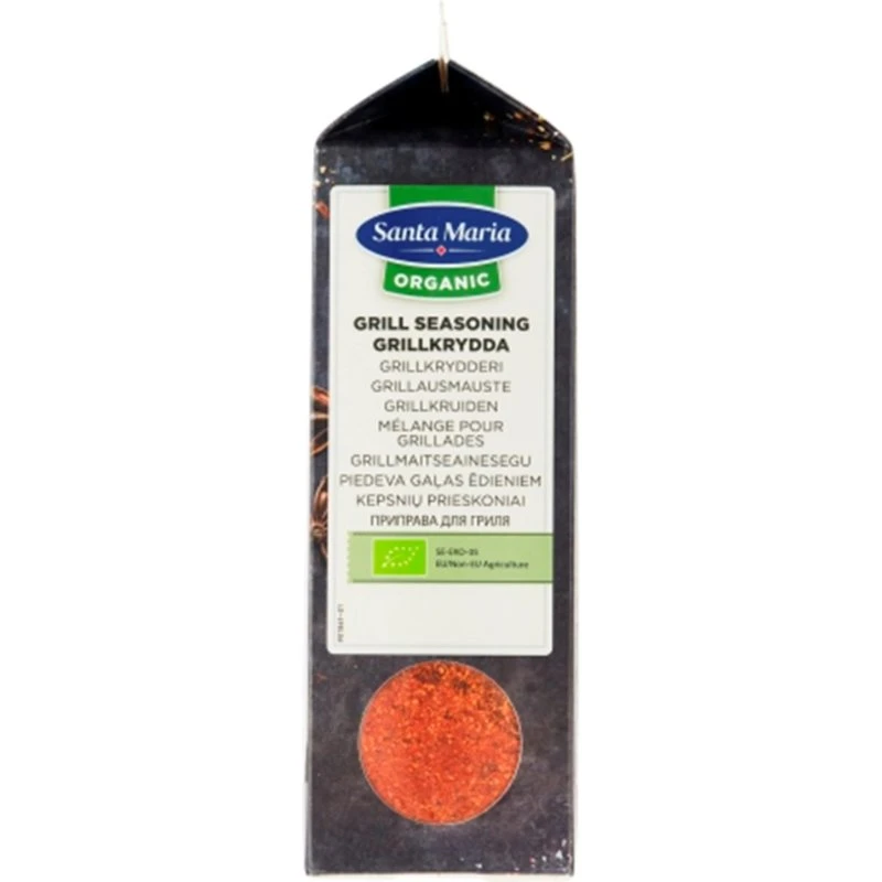 Bio-Grillgewürz 740 g 269072 by SANTA M color Svart