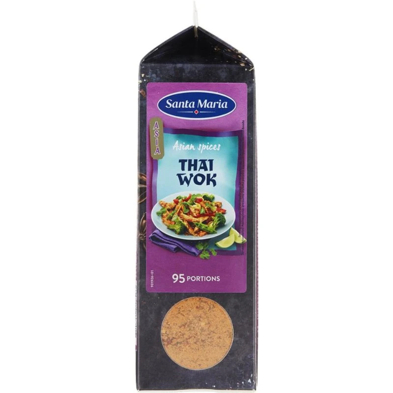 Gewürzmischung Thai Wok Spice 269015 by SANTA M color Svart