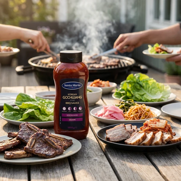 Barbecuesauce Korean Style 291768 by SANTA M color Svart