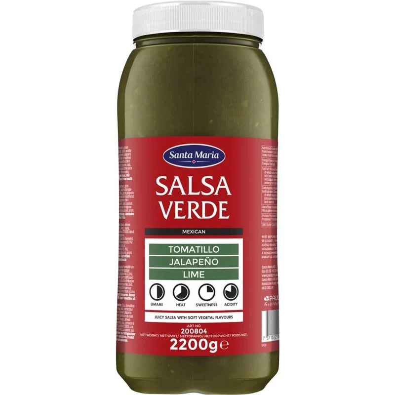 Salsa Mexican Verde 356872 by SANTA M color Svart