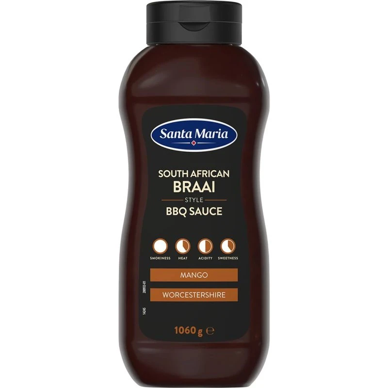 Barbecuesauce South African Br 380591 by SANTA M color Svart