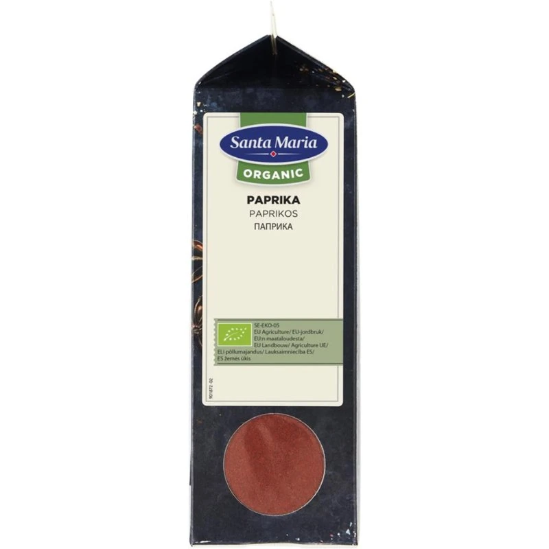 Bio-Paprikapulver 300143 by SANTA M color Svart