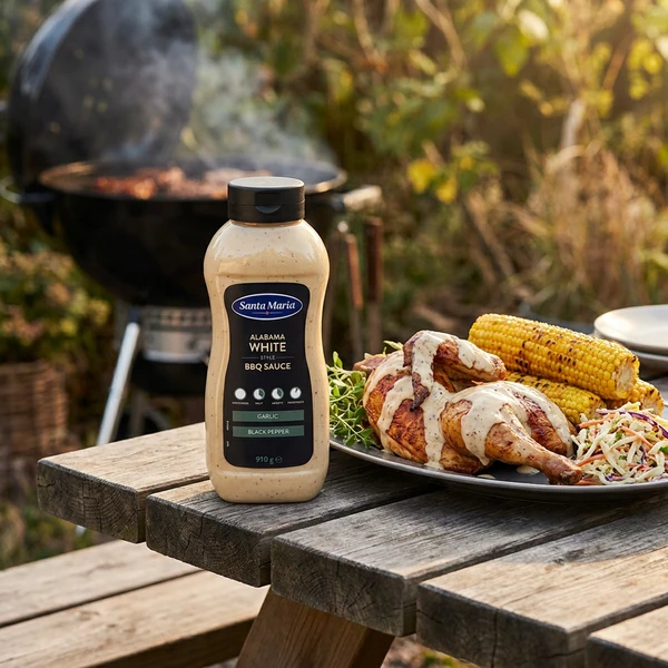 Barbecuesauce Alabama White 380589 by SANTA M color Svart