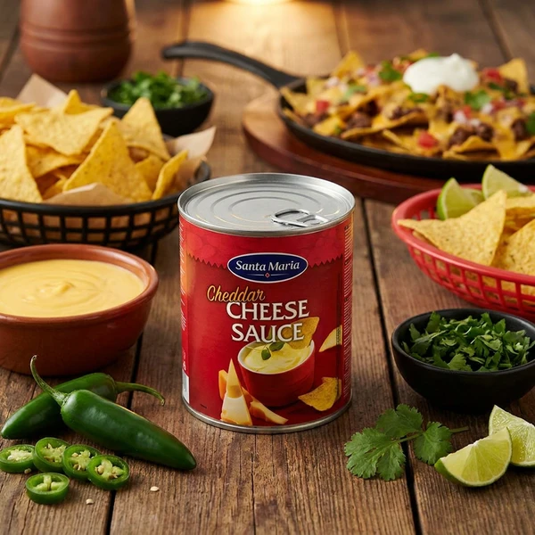 Cheddar Käsesauce 359341 by SANTA M color Svart