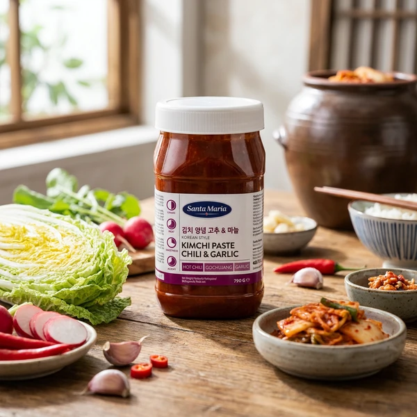 Kimchipaste Chili/Knoblauch 363475 by SANTA M color Svart